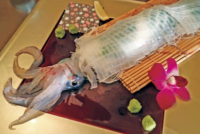 Nishinoura Squid Sashimi Namiheiの画像