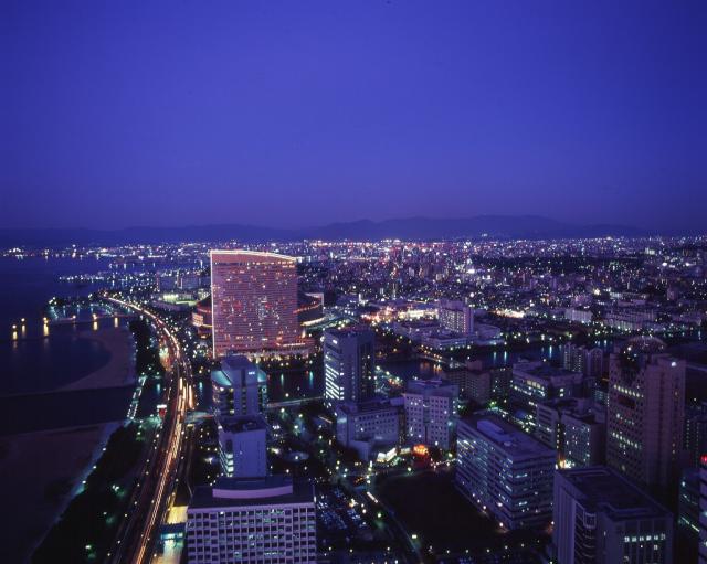 the night view from the tower